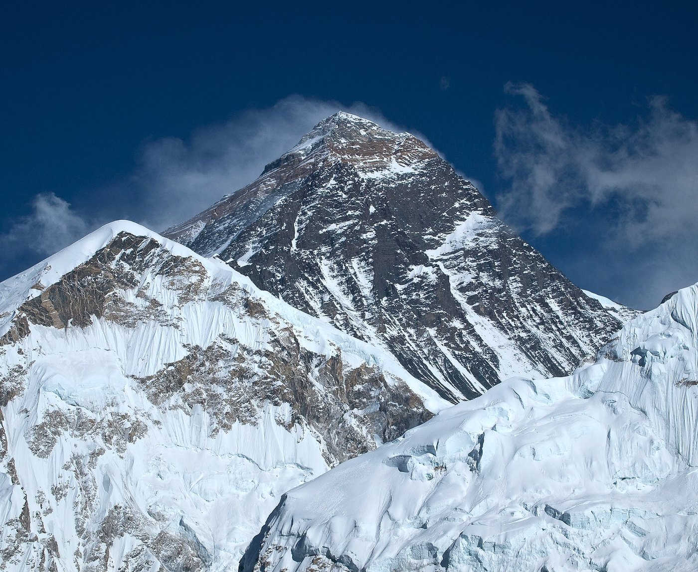 Puncak Mount Everest di Himalaya, Nepal